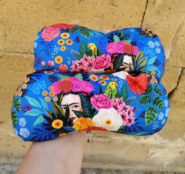 Lavender and Linseed Eye Pillow-Organic Flaxseed & Lavender Eye Mask for Sleep, Yoga, Heat or Cold Therapy - Image 9