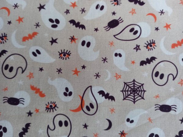Halloween scrunchie, Ghost