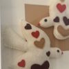 2 Beautiful Felt "Love Birds" Framed Wall Decor - Image 3