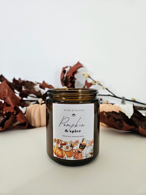 Pumpkin & Spice Candle - Image 2