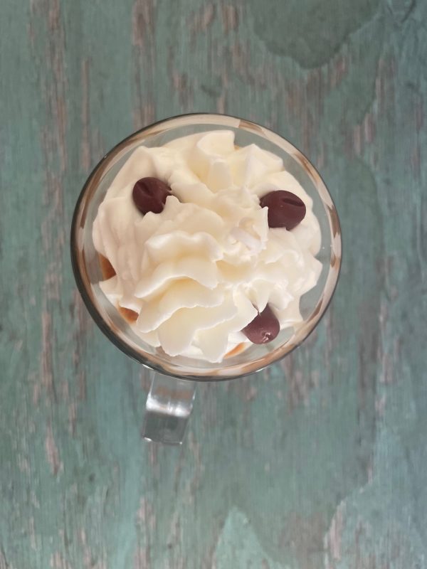 Caramel Latte handmade Soy Wax Candle – Coffee Scented Candle - Image 3