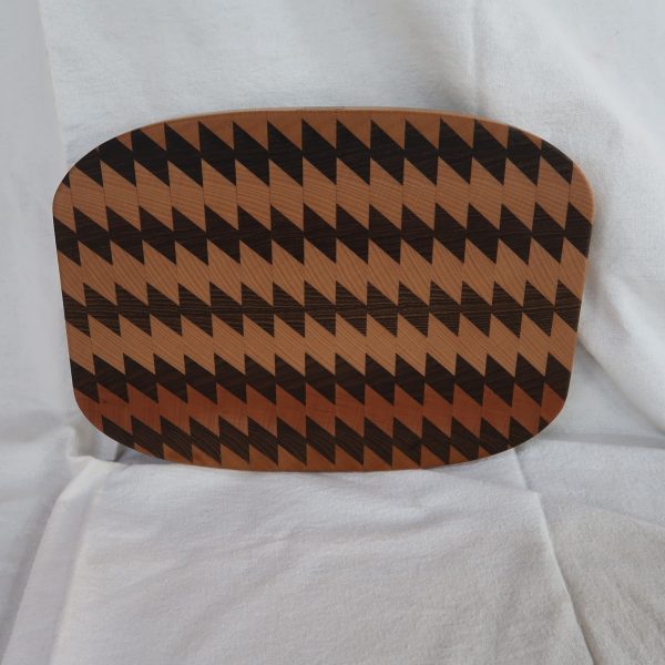 End-Grain Cutting Board, Chevron - Image 3