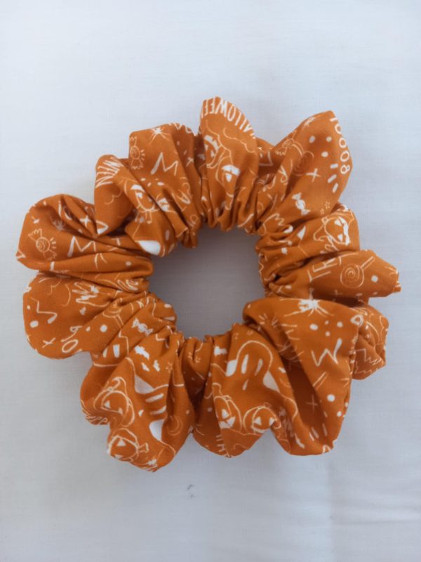 Halloween scrunchie, trick or treat