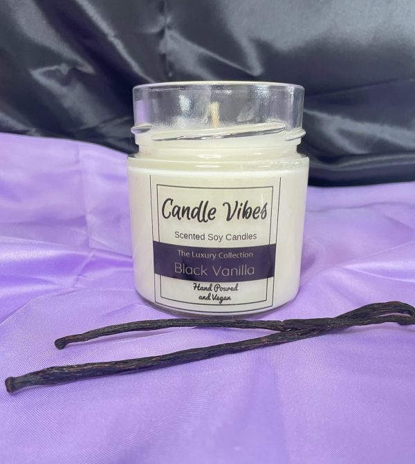 Handmade Soy Wax Candle in Glass Jar with Lid - 200gr - Image 4