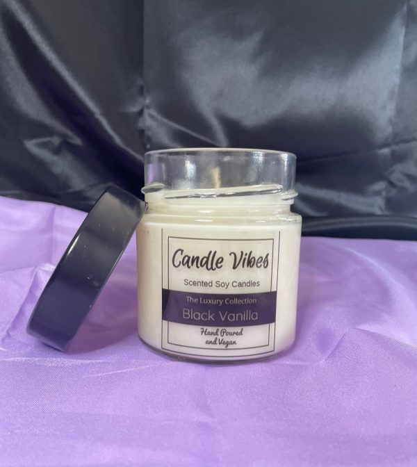 Handmade Soy Wax Candle in Glass Jar with Lid - 200gr - Image 5
