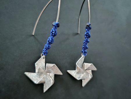 pinwheel earrings