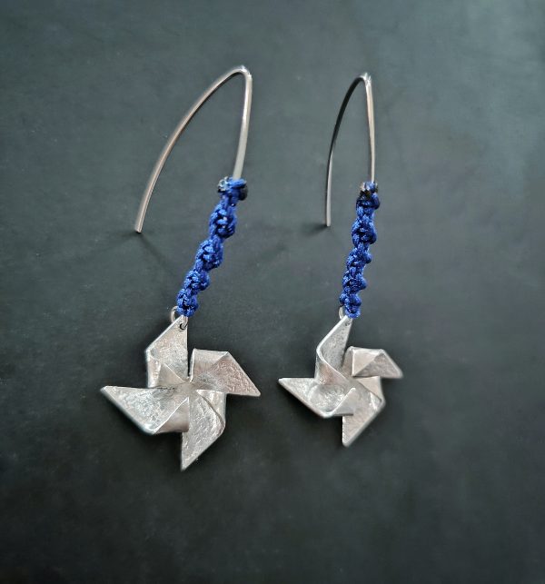 pinwheel earrings