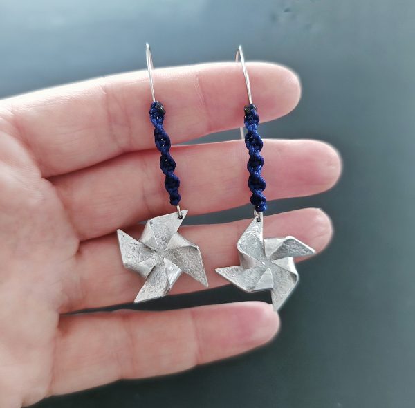 Pinwheel earrings - Image 2