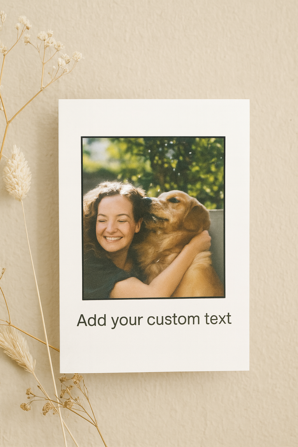Custom Photo Card, Personalized Greeting Card for Birthday, Anniversary, Christmas, Boyfriend/Girlfriend Card, Create your own Photo Card - Image 4
