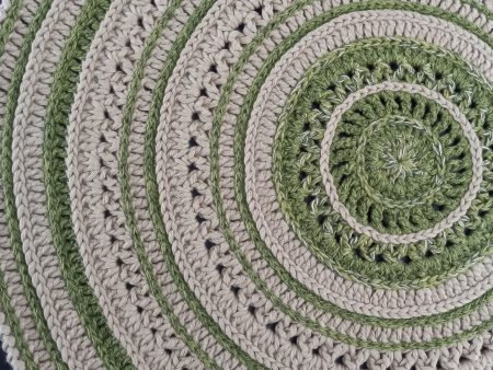 Crochet Mandala! Boho Table Decor or Wall Hanging!