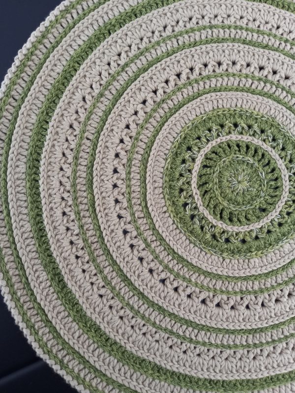 Crochet Mandala! Boho Table Decor or Wall Hanging!