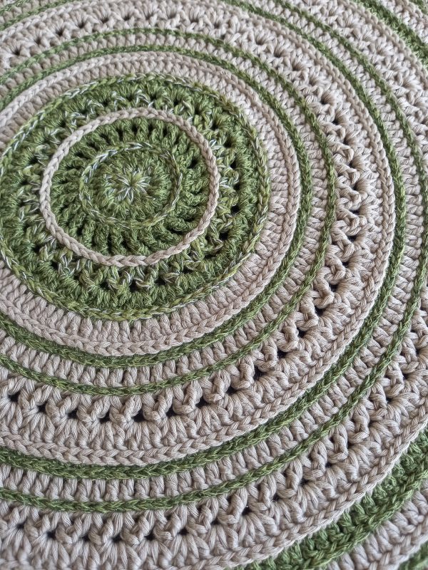 Crochet Mandala! Boho Table Decor or Wall Hanging! - Image 2