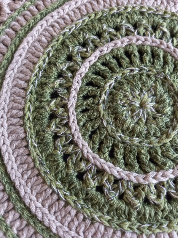Crochet Mandala! Boho Table Decor or Wall Hanging! - Image 4