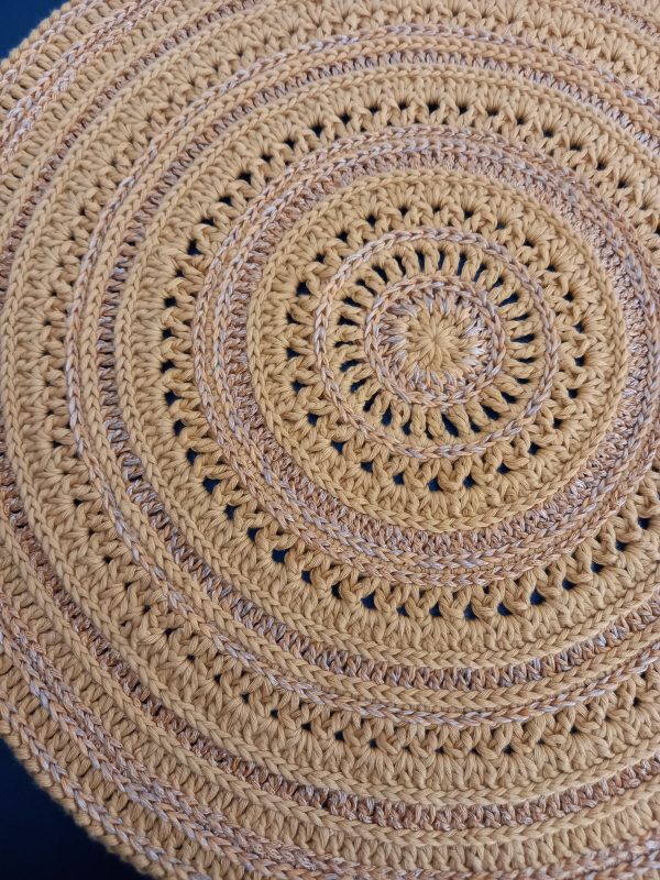 Crochet Mandala! Boho Table Decor or Wall Hanging! - Image 3