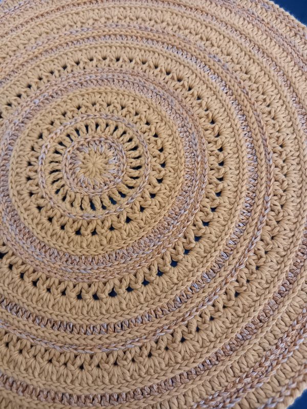 Crochet Mandala! Boho Table Decor or Wall Hanging!