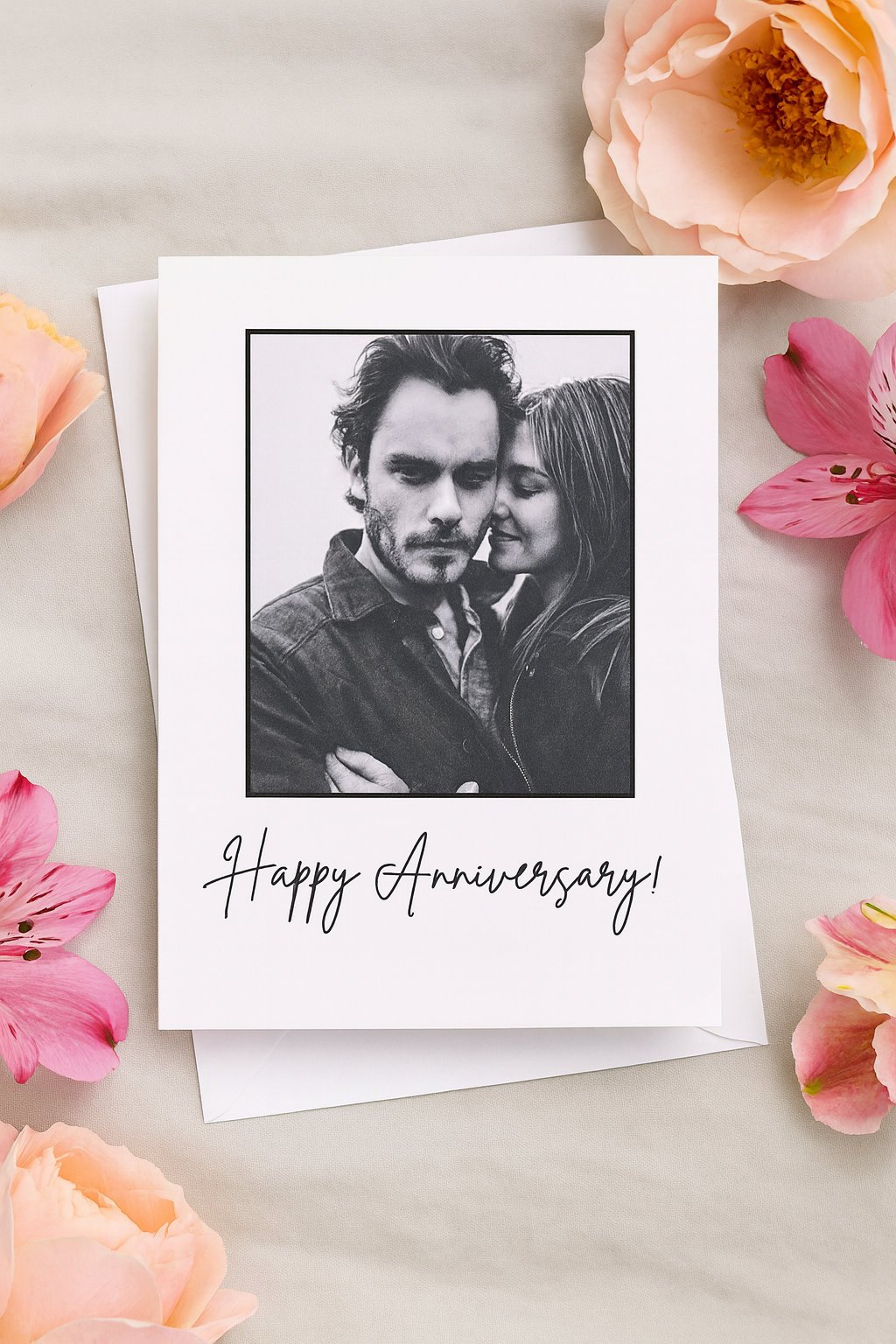 Custom Photo Card, Personalized Greeting Card for Birthday, Anniversary, Christmas, Boyfriend/Girlfriend Card, Create your own Photo Card - Image 3