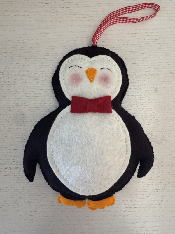 Handmade Felt Penguin Ornaments - Image 5
