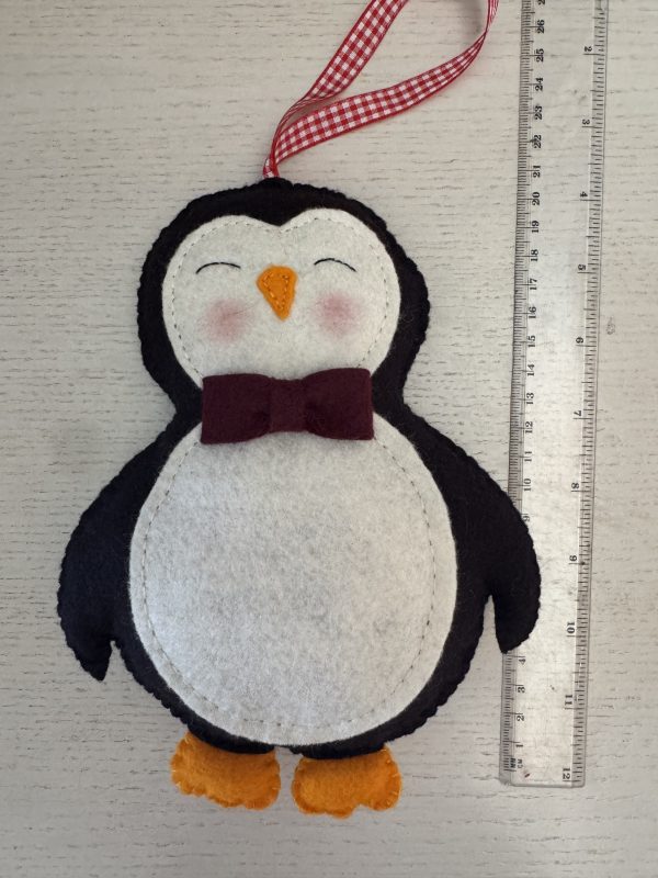 Handmade Felt Penguin Ornaments - Image 7