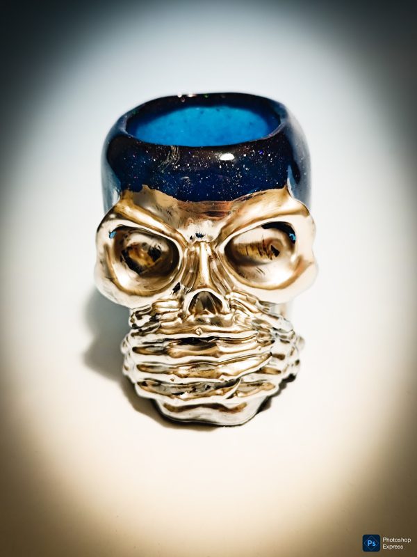 3 monkeys skull candle cups - Image 7
