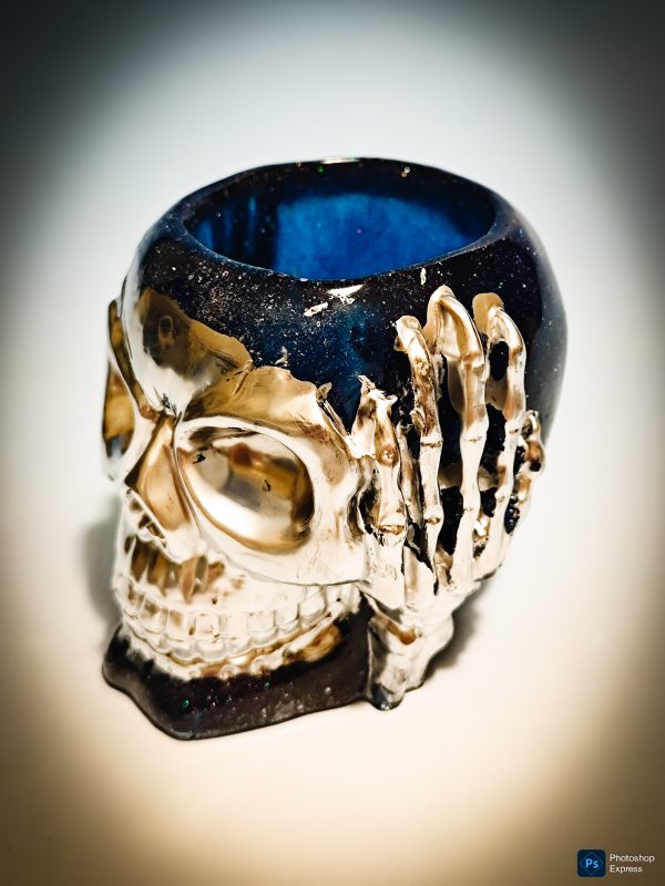 3 monkeys skull candle cups - Image 4