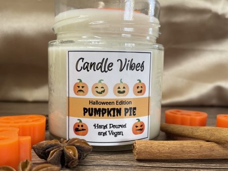 Halloween Edition Soy Candle - Pumpkin Pie