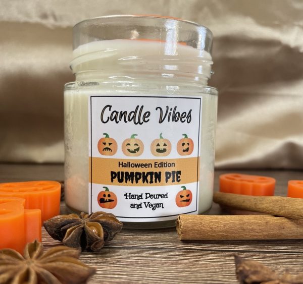 Halloween Edition Soy Candle - Pumpkin Pie