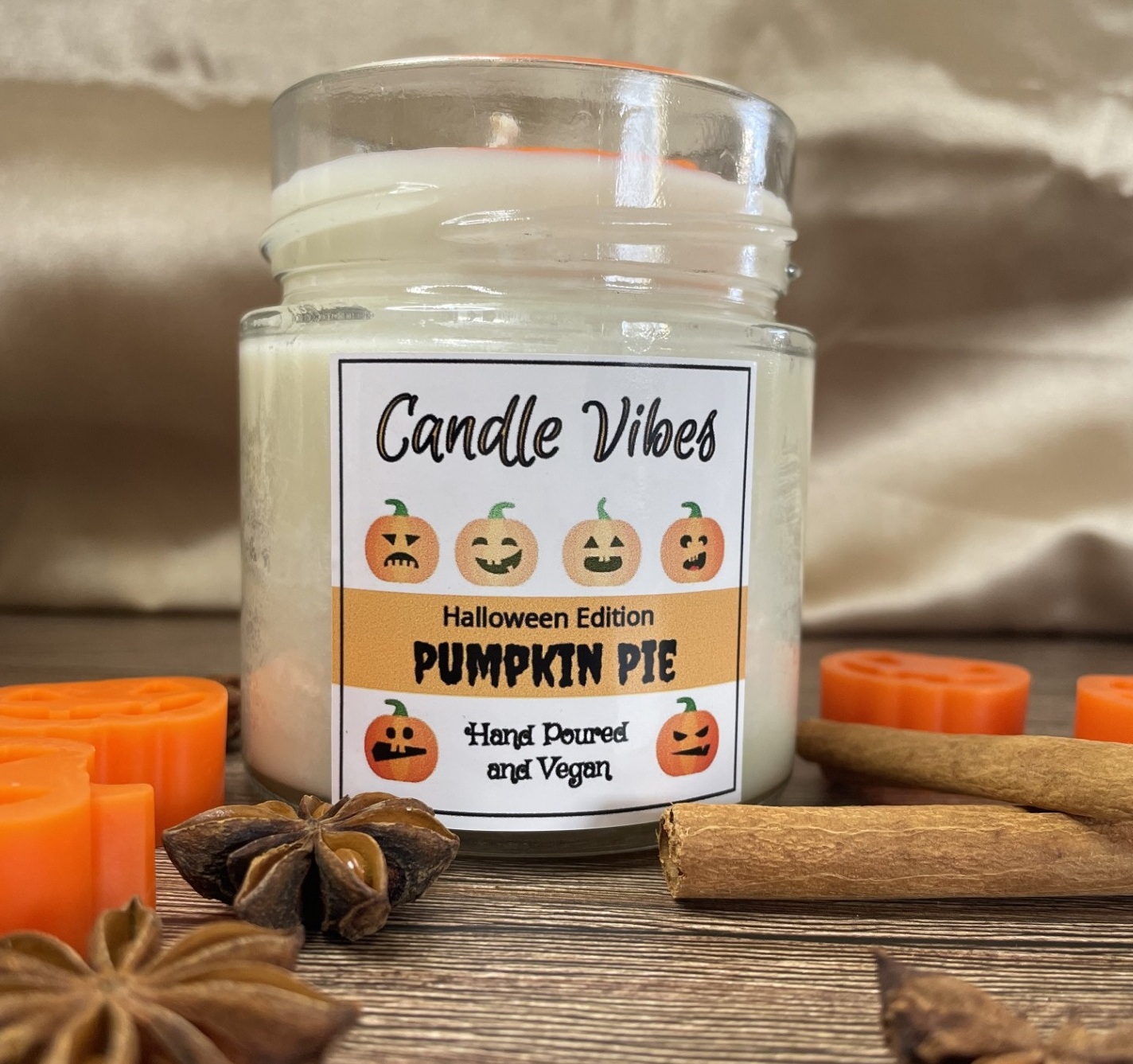 Halloween Edition Soy Candle - Pumpkin Pie