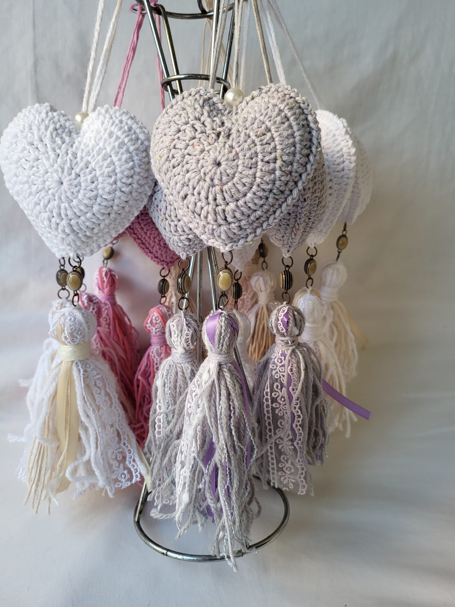 Whispers of the Heart - Handmade crochet hanging decoration - Image 5