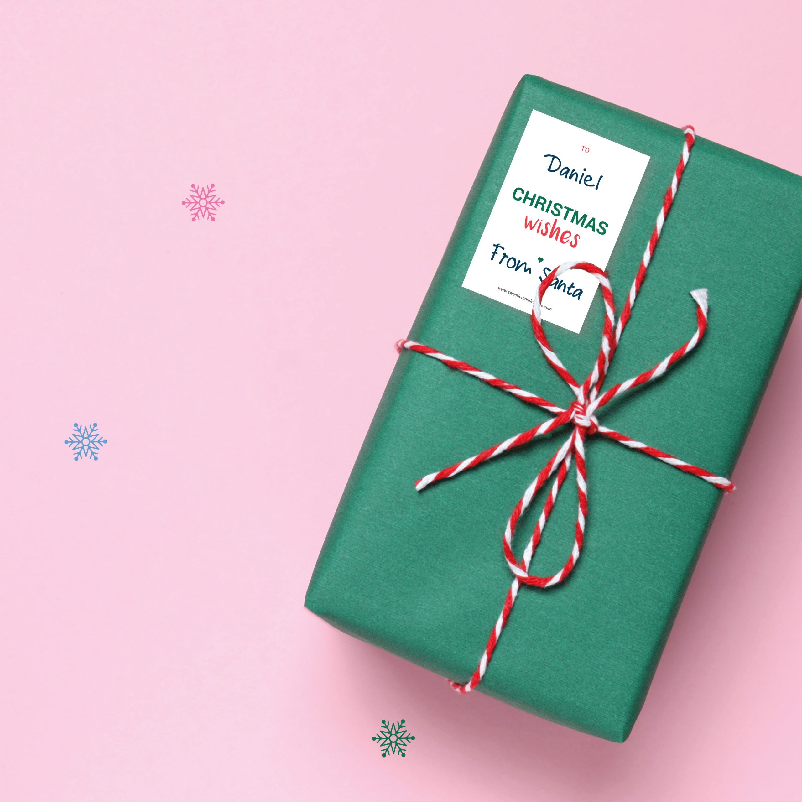 Winter White Sticker Labels - Image 3