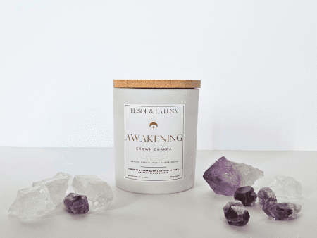 AWAKENING CRYSTAL CANDLE