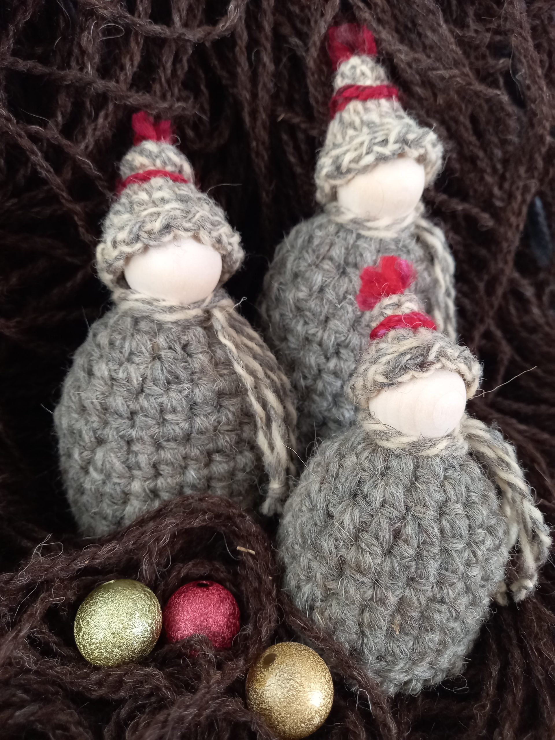 Handmade Doll Gnome! Christmas Decor! Available in Three Sizes - Image 3