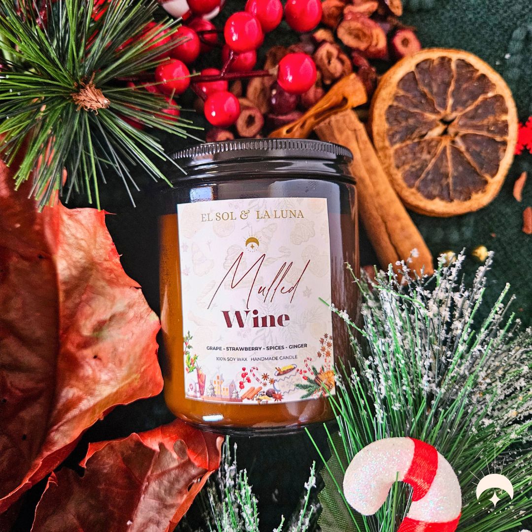 Mulled Wine Christmas Candle