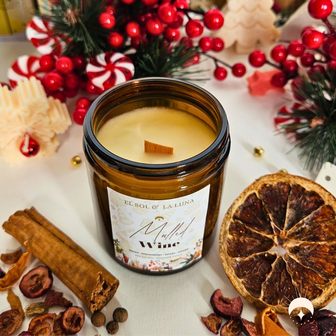 Mulled Wine Christmas Candle