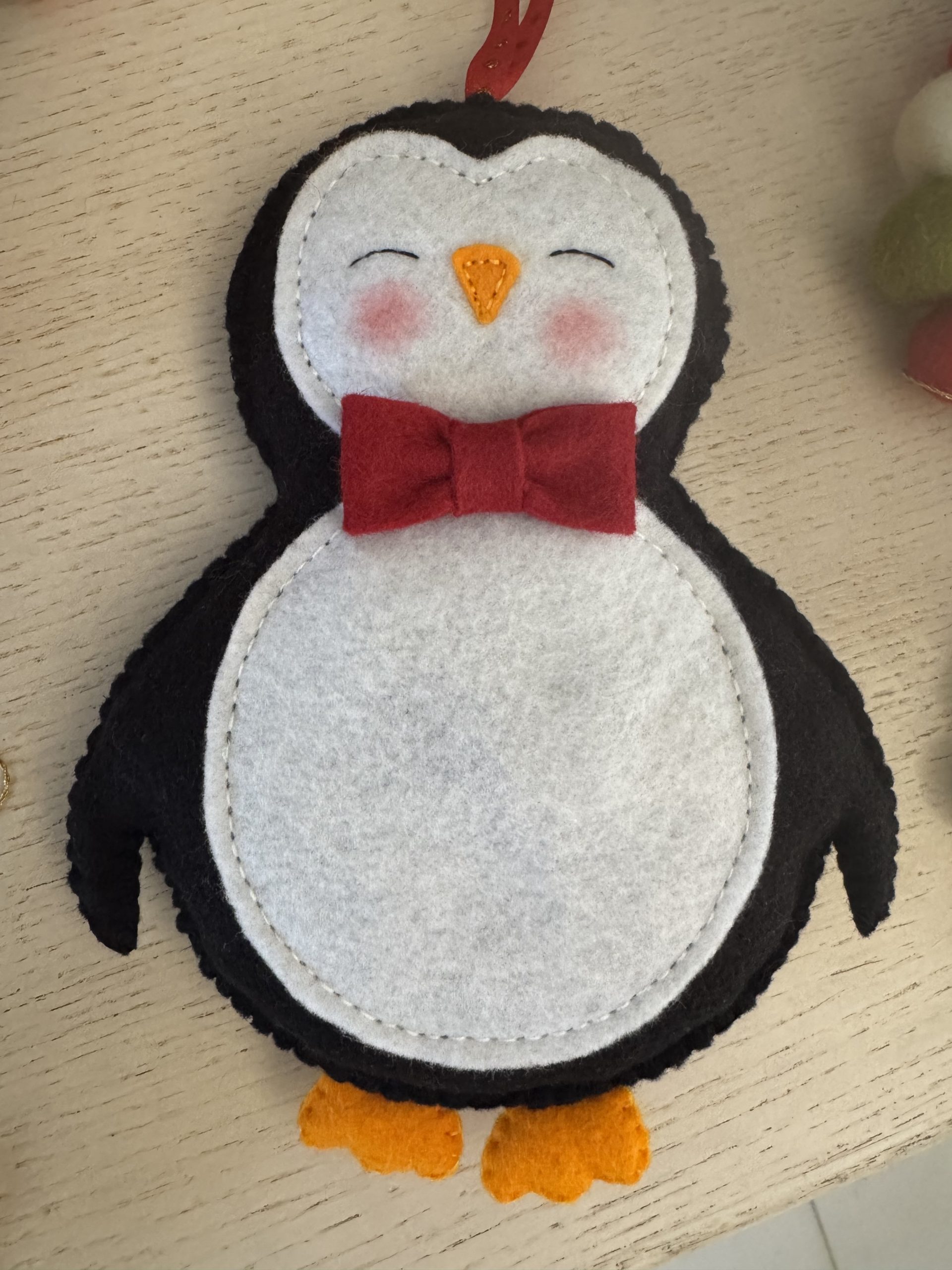 Handmade Felt Penguin Ornaments - Image 9