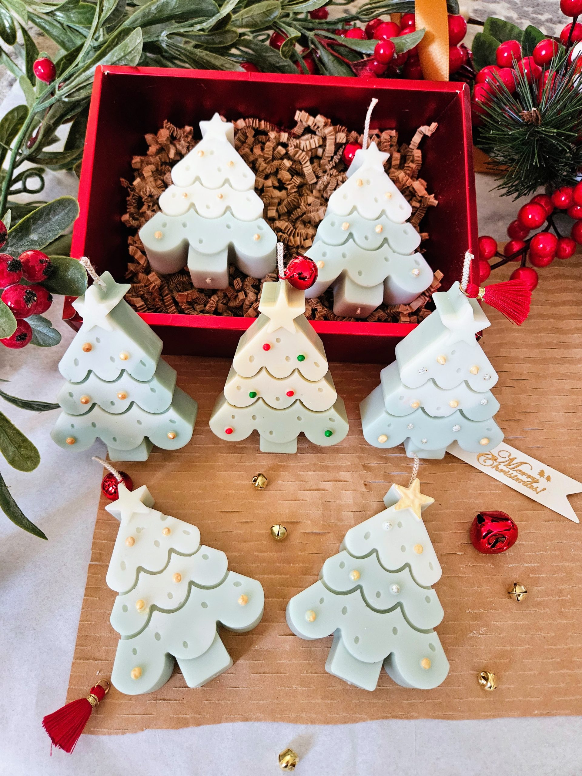 christmas tree candle