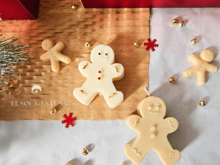 Gingerbread Man candle