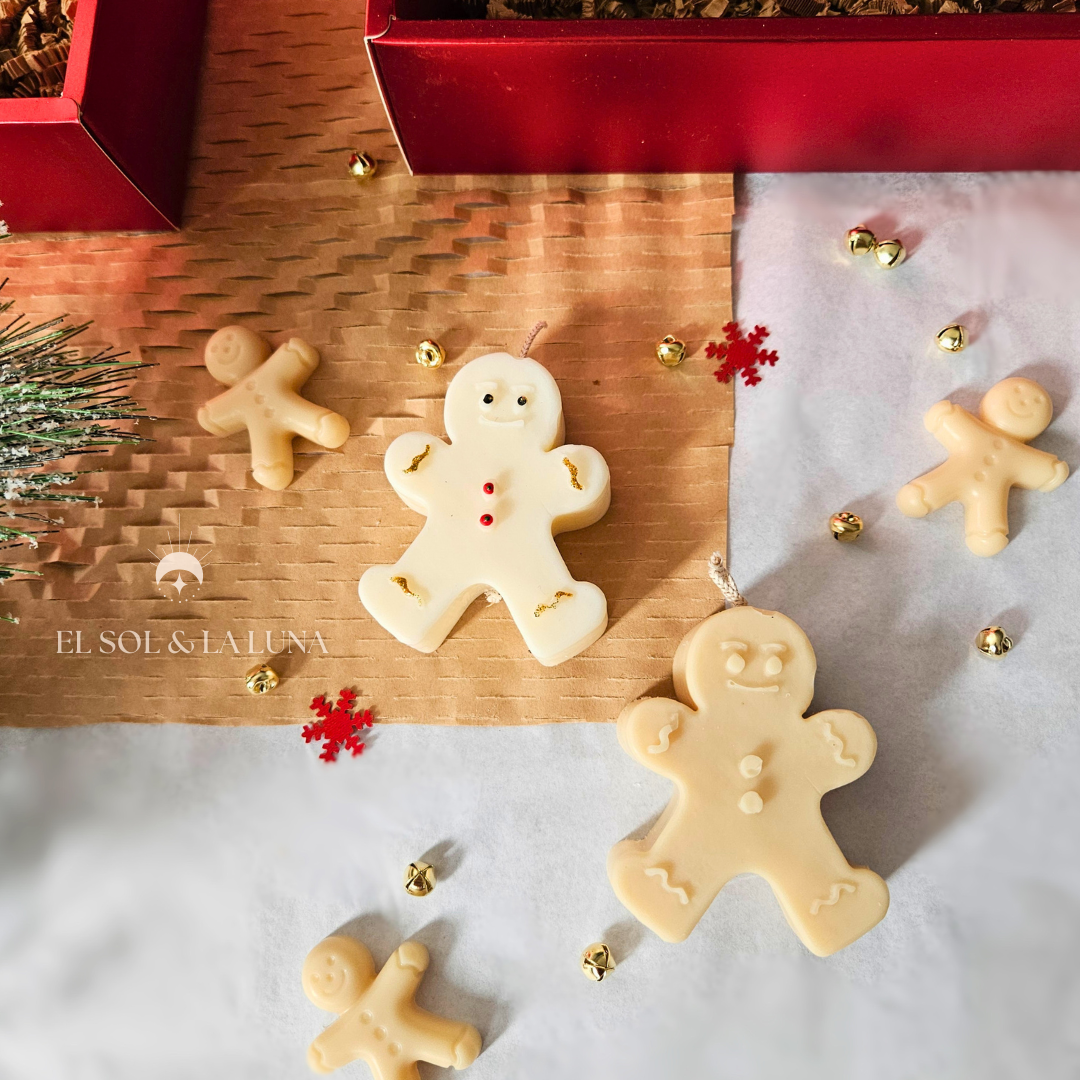 Gingerbread Man candle