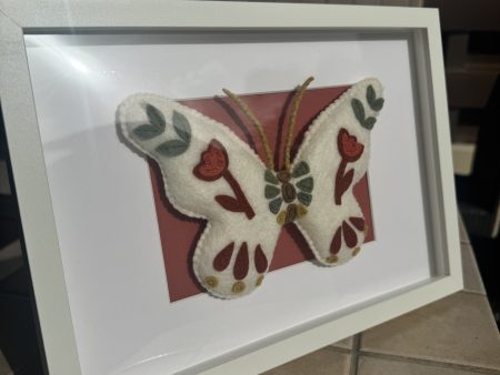 Felt Butterfly Ornaments