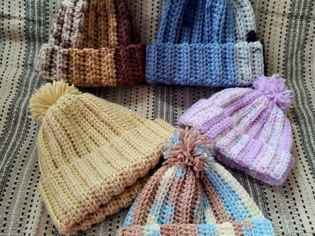 Handmade Crochet rochet Baby Hats - (Made to order)