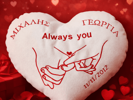 Handmade love pillow, Valentin's gift