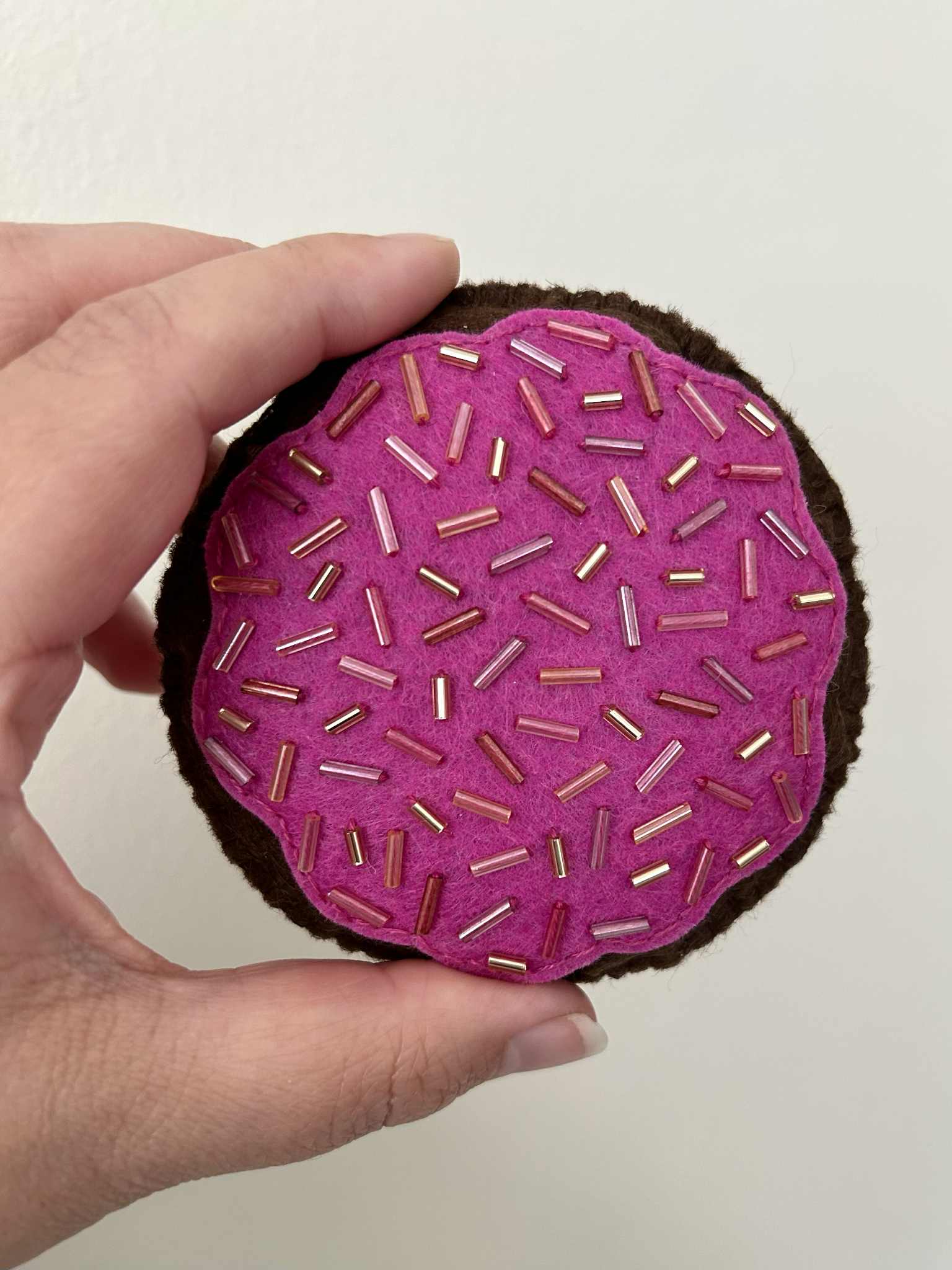 Felt Cookie Toys for Pretend Play | Handmade Felt Food | Play Kitchen Toy for Kids 4+