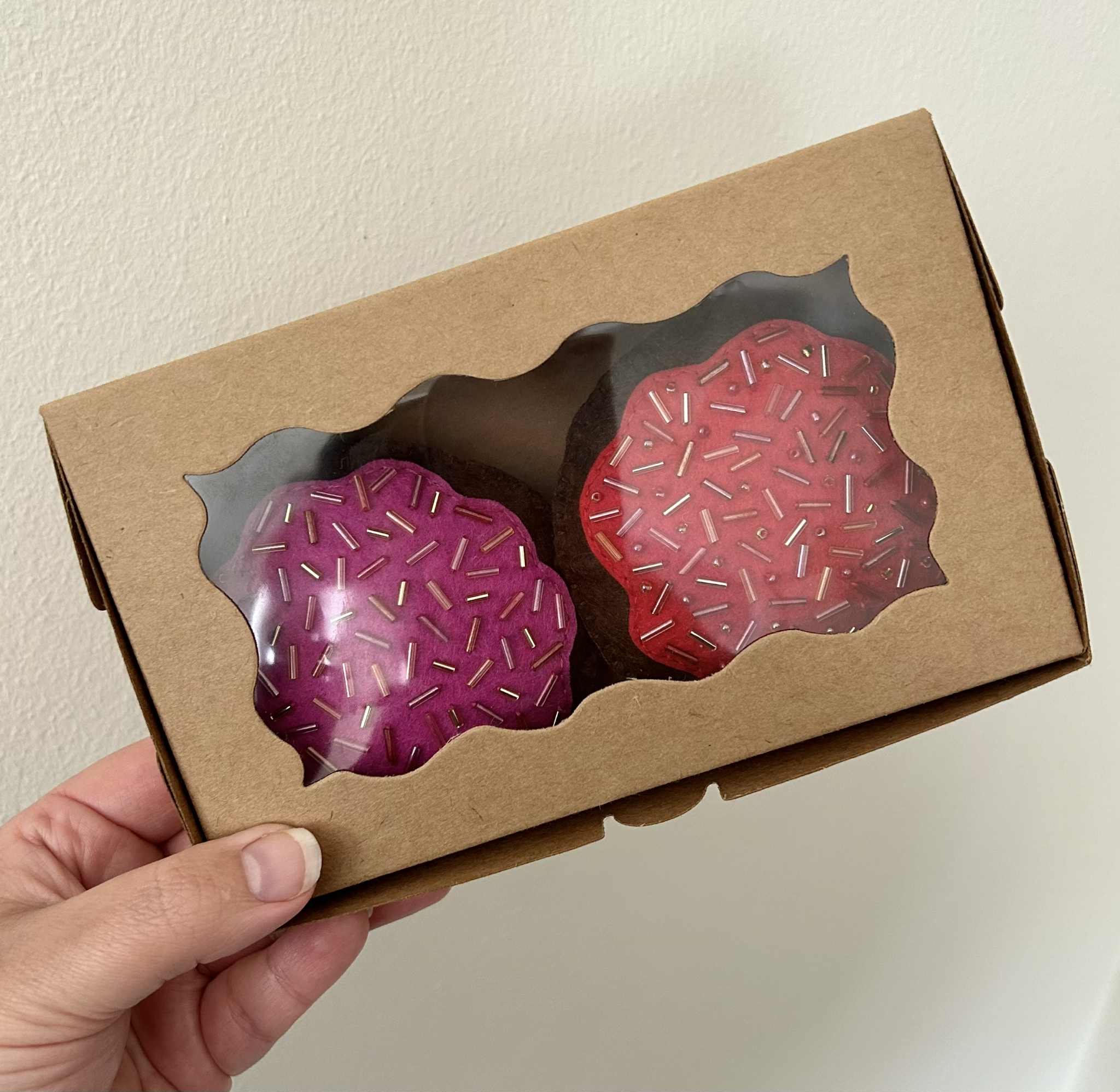 Felt Cookie Toys for Pretend Play | Handmade Felt Food | Play Kitchen Toy for Kids 4+