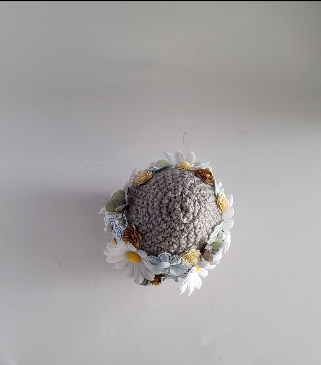Crochet easter egg - Ethereal Bloom - ONE-OF-A-KIND - Image 4