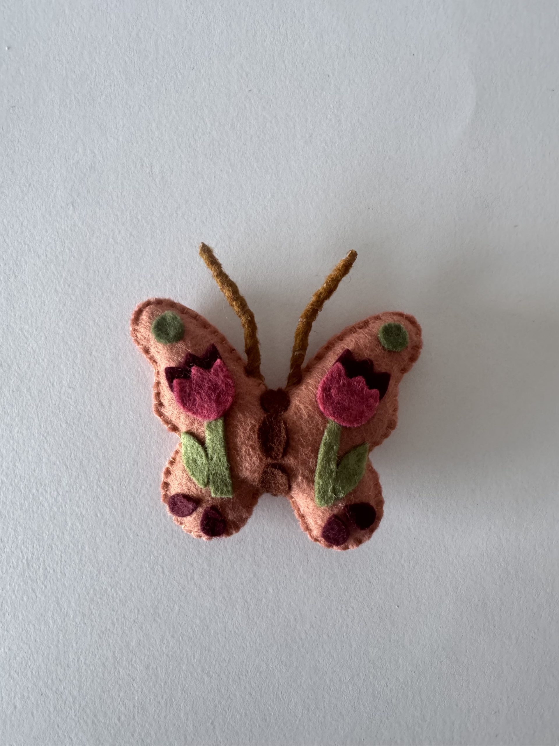 Handmade Felt Butterfly magnets - 4 variations - Image 3