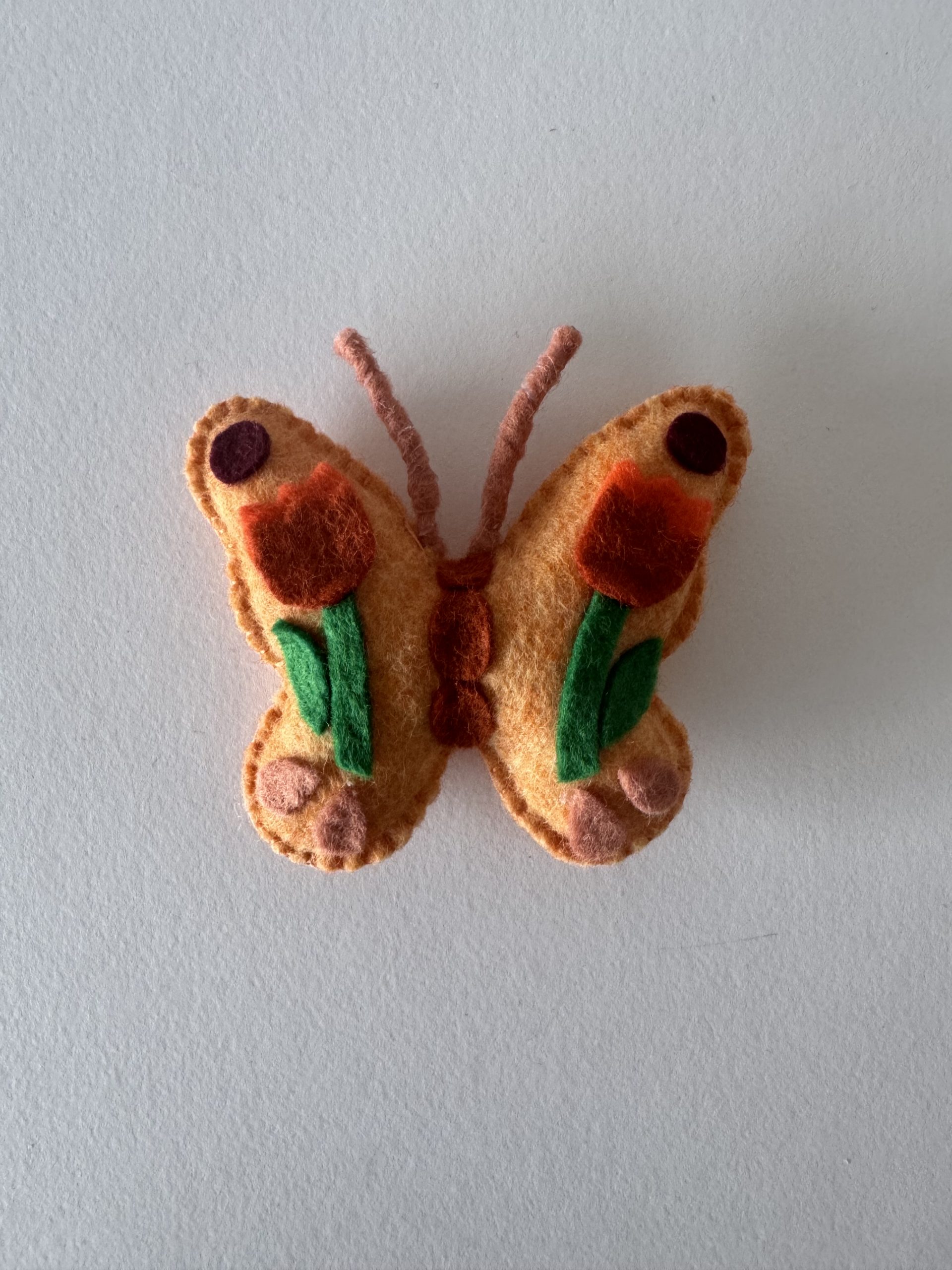 Handmade Felt Butterfly magnets - 4 variations - Image 4