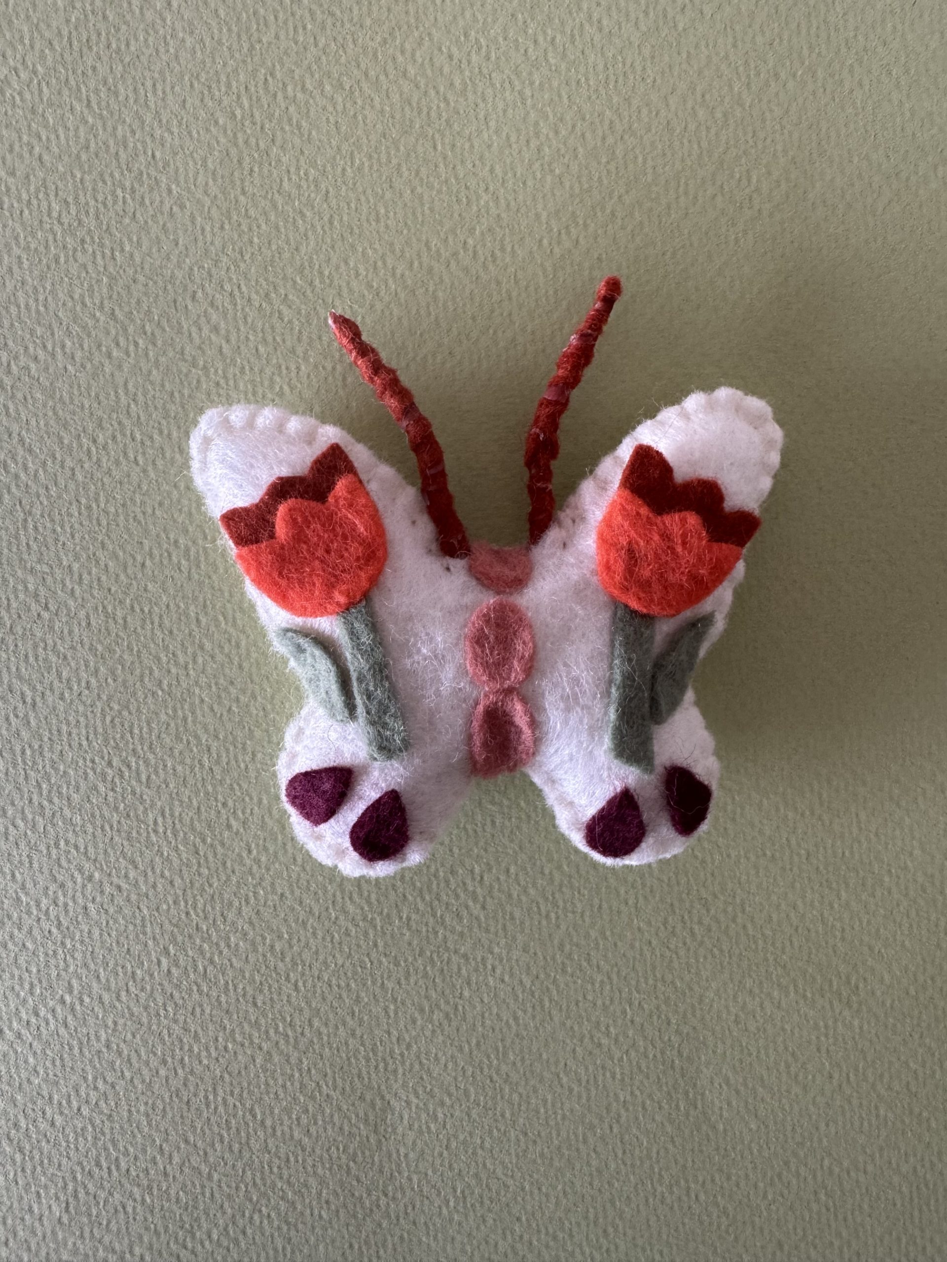 Handmade Felt Butterfly magnets - 4 variations - Image 6