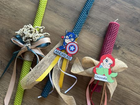 Handmade Easter Beeswax Sheet Candles