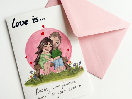 personalised love card