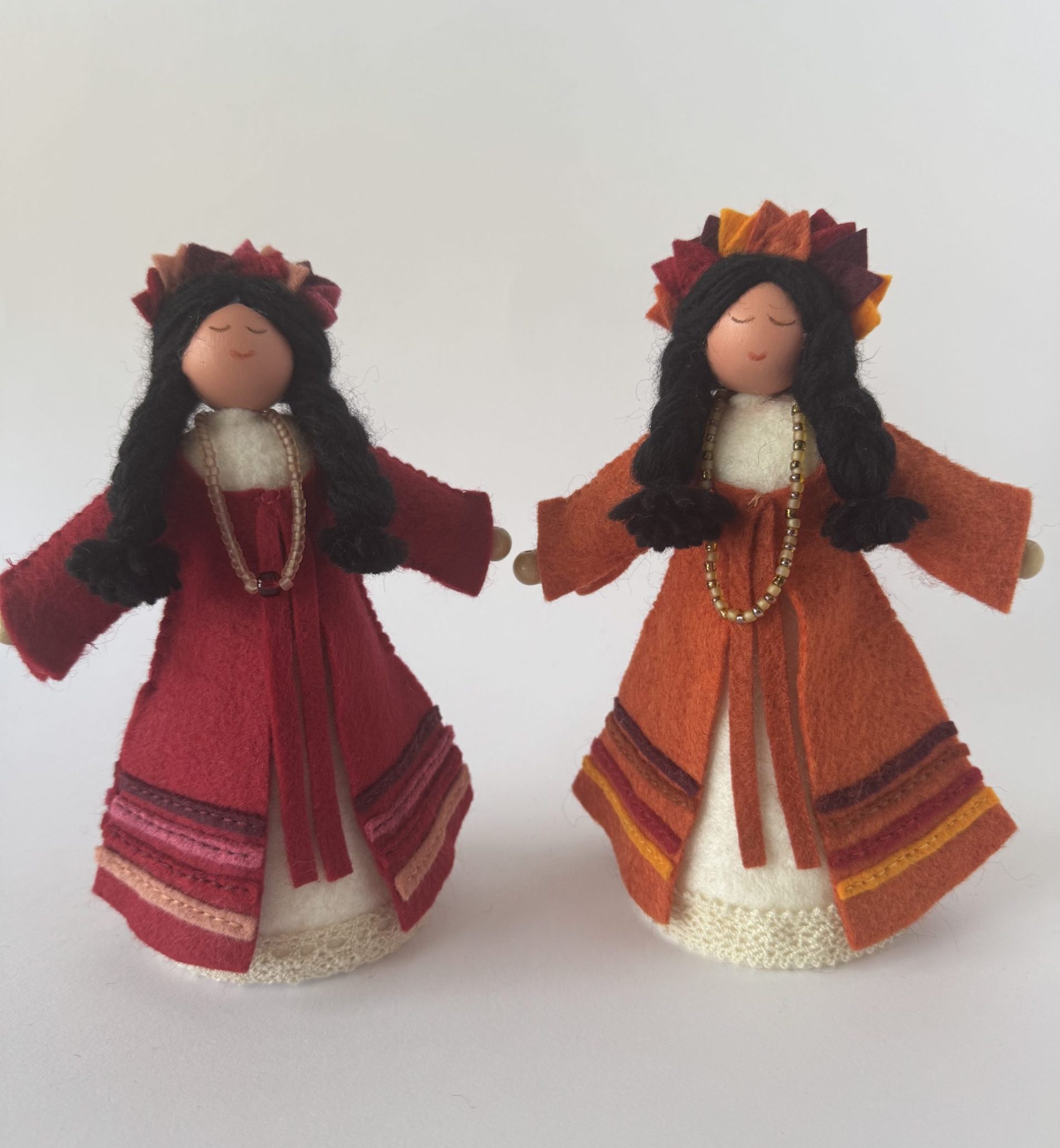 'Daughters of Cyprus' handmade felt heritage doll