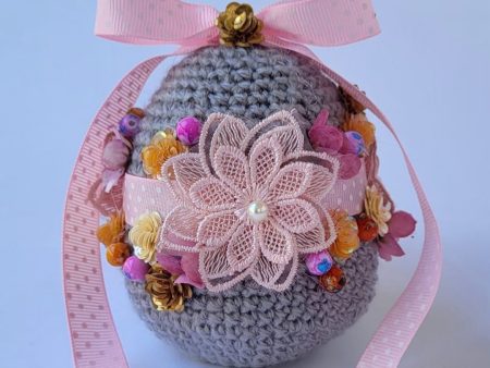 Whispering Petals Egg -( ONE-OF-A-KIND)
